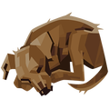 Transparent image of the dog
