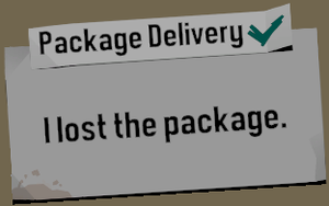 Package Lost